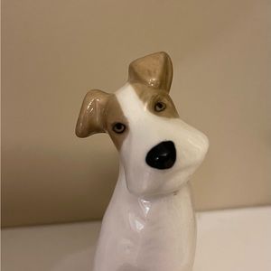 Beautiful Vintage Schnauzer Statue